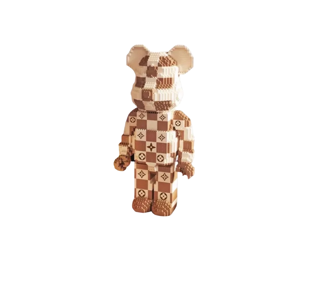 Tan Bear Brick Set